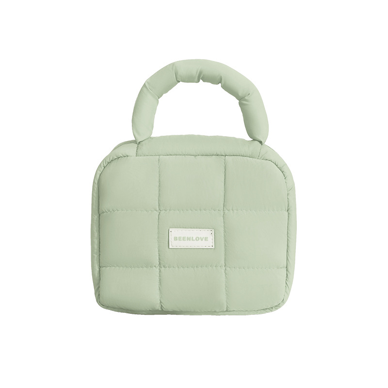 1 Pair Simple Series Sweet Geometric Fabric Women Bags